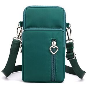 Crossbody Bag Cell Phone Sleeve Concert Venue Bag Adiustable Strap Arm Wrist NWT